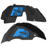 Jeep JL Aluminum "Turtle in Coral" Front and Rear Inner Fenders