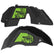 Jeep JL Aluminum "Turtle in Coral" Front and Rear Inner Fenders