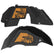 Jeep JL Aluminum "Turtle in Coral" Front and Rear Inner Fenders