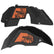 Jeep JL Aluminum "Turtle in Coral" Front and Rear Inner Fenders