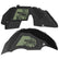 Jeep JL Aluminum "Turtle in Coral" Front and Rear Inner Fenders