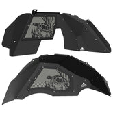 Jeep JL Aluminum "Turtle in Coral" Front and Rear Inner Fenders