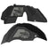 Jeep JL Aluminum "Turtle in Coral" Front and Rear Inner Fenders