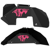 Jeep JK Aluminum "Desert Cactus" Front and Rear Inner Fenders
