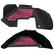 Jeep JK Aluminum "Distressed American Flag" Front and Rear Inner Fenders
