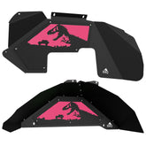 Jeep JK Aluminum "Jurassic" Front and Rear Inner Fenders