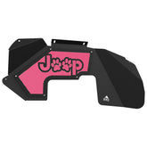 Jeep JK Aluminum "Paw Print Jeep" Front Inner Fenders