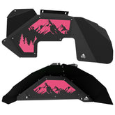 Jeep JK Aluminum "Ridgeline" Front and Rear Inner Fenders