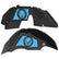 Jeep JL Aluminum "US Air Force" Front and Rear Inner Fenders