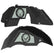 Jeep JL Aluminum "US Air Force" Front and Rear Inner Fenders