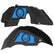 Jeep JL Aluminum "US Air Force" Front and Rear Inner Fenders