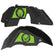 Jeep JL Aluminum "US Air Force" Front and Rear Inner Fenders