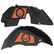 Jeep JL Aluminum "US Air Force" Front and Rear Inner Fenders