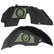 Jeep JL Aluminum "US Air Force" Front and Rear Inner Fenders