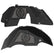 Jeep JL Aluminum "US Army" Front and Rear Inner Fenders