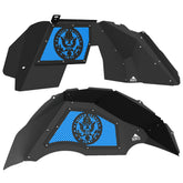 Jeep JL Aluminum "US Army" Front and Rear Inner Fenders
