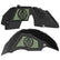 Jeep JL Aluminum "US Army" Front and Rear Inner Fenders