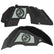Jeep JL Aluminum "US Marine Corps" Front and Rear Inner Fenders