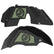 Jeep JL Aluminum "US Marine Corps" Front and Rear Inner Fenders