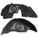 Jeep JL Aluminum "US Navy" Front and Rear Inner Fenders