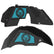 Jeep JL Aluminum "US Navy" Front and Rear Inner Fenders