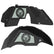Jeep JL Aluminum "US Navy" Front and Rear Inner Fenders