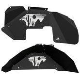 Jeep JK Aluminum "Desert Cactus" Front and Rear Inner Fenders