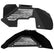 Jeep JK Aluminum "Distressed American Flag" Front and Rear Inner Fenders