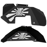 Jeep JK Aluminum "Grenade" Front and Rear Inner Fenders