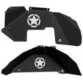 Jeep JK Aluminum "Jeep Star" Front and Rear Inner Fenders