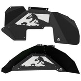Jeep JK Aluminum "Jurassic" Front and Rear Inner Fenders