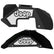 Jeep JK Aluminum "Paw Print Jeep" Front and Rear Inner Fenders