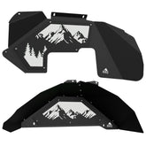 Jeep JK Aluminum "Ridgeline" Front and Rear Inner Fenders