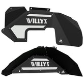 Jeep JK Aluminum "Willys" Front and Rear Inner Fenders