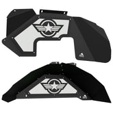 Jeep JK Aluminum "Winged Star" Front and Rear Inner Fenders