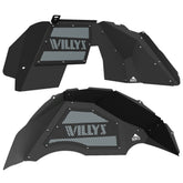Jeep JL Aluminum "Willys" Front and Rear Inner Fenders