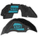 Jeep JL Aluminum "Willys" Front and Rear Inner Fenders