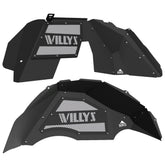 Jeep JL Aluminum "Willys" Front and Rear Inner Fenders