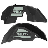 Jeep JL Aluminum "Willys" Front and Rear Inner Fenders