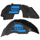 Jeep JL Aluminum "Willys" Front and Rear Inner Fenders