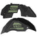 Jeep JL Aluminum "Willys" Front and Rear Inner Fenders