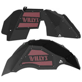 Jeep JL Aluminum "Willys" Front and Rear Inner Fenders