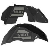 Jeep JL Aluminum "Willys" Front and Rear Inner Fenders