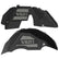 Jeep JL Aluminum "Willys" Front and Rear Inner Fenders