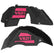 Jeep JL Aluminum "Willys" Front and Rear Inner Fenders