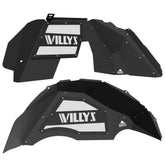 Jeep JL Aluminum "Willys" Front and Rear Inner Fenders