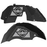 Jeep JL Aluminum "Winged Star" Front and Rear Inner Fenders
