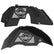 Jeep JL Aluminum "Winged Star" Front and Rear Inner Fenders