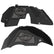 Jeep JL Aluminum "Winged Star" Front and Rear Inner Fenders