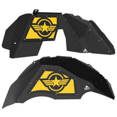 Jeep JL Aluminum "Winged Star" Front and Rear Inner Fenders